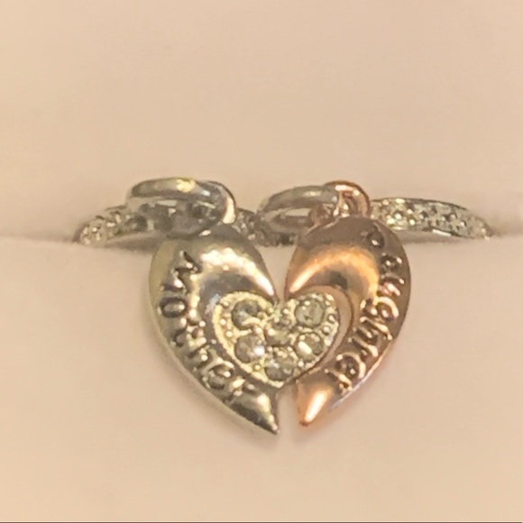 ❤️REAL 925 SILVER MOTHER+DAUGHTER TWO PIECE CHARM- FITS ANY PANDORA BRACELETS❤️ - Picture 4 of 4